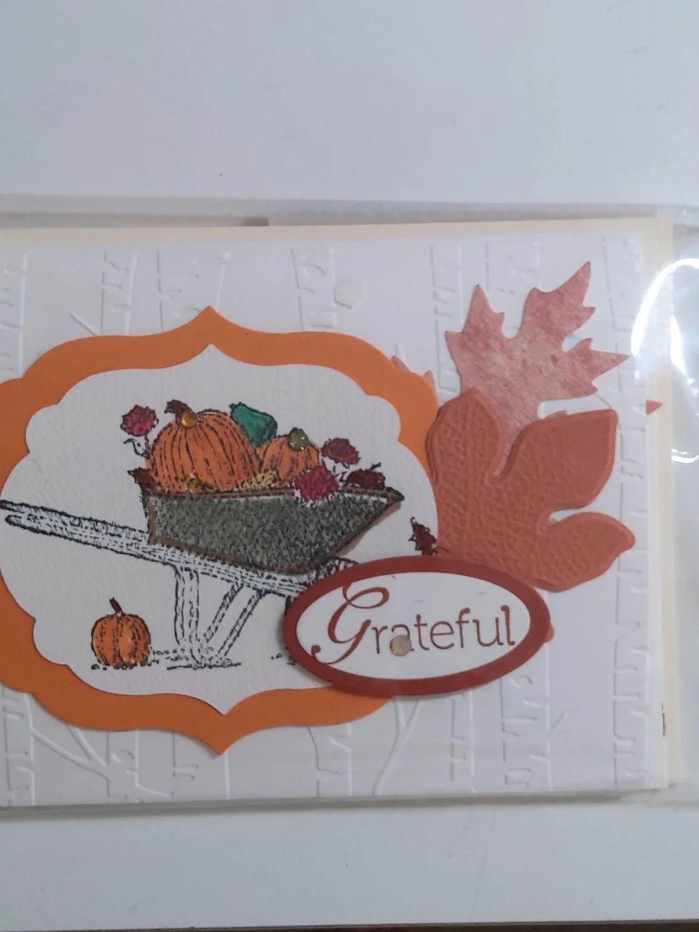 Handmade Grateful Fall Cards Set Of 3